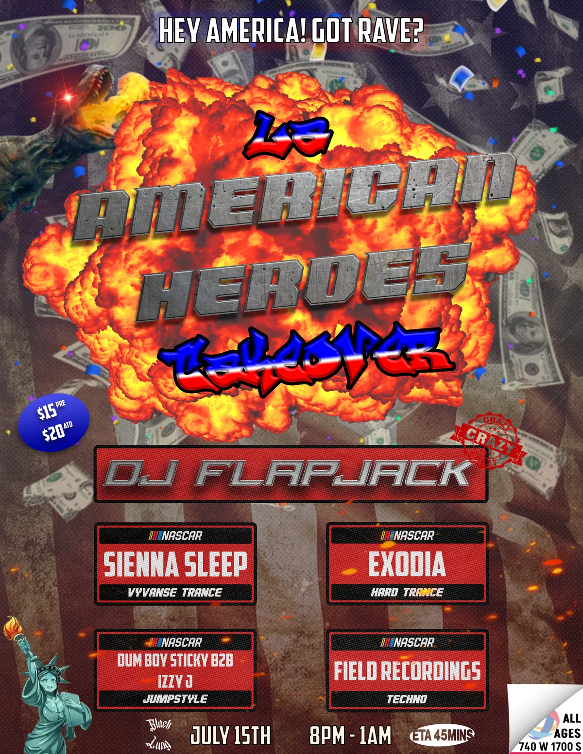 LA Takeover American Heroes